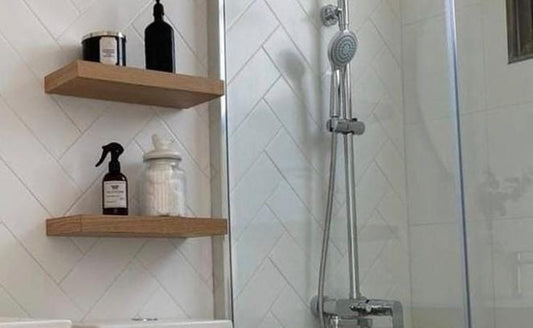 Set 2 repisas 60x15 flotante