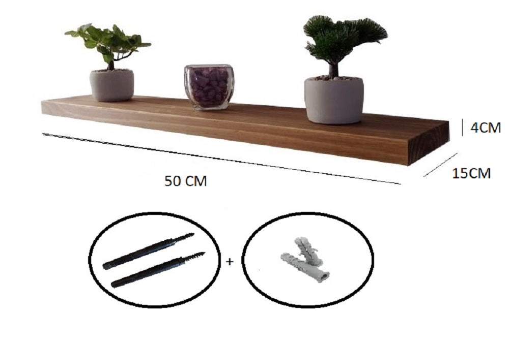 Repisa flotante 50x15
