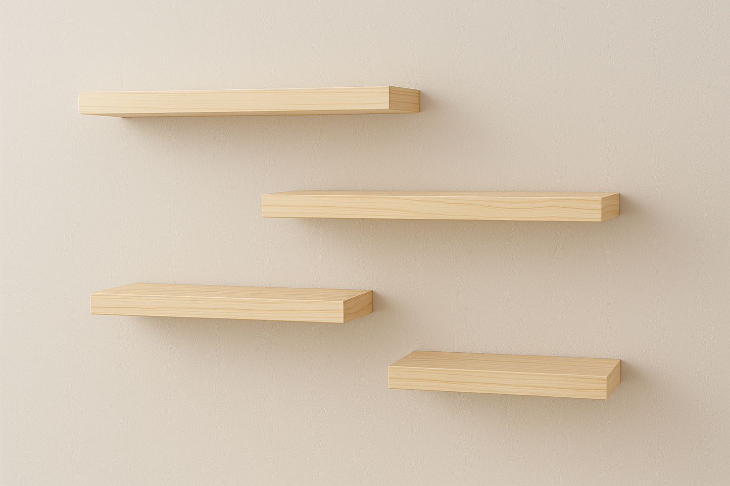 Set  de 4 Repisas Flotantes