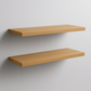 Set de  2 Repisas Flotantes 60x20 cms