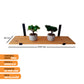 Repisas madera + soporte escuadra J